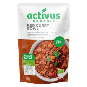 Activus Curry  Bowl červený s shiitake a čočkou BLP 283g BIO