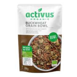Activus Grain bowl s pohankou, houbami a mrkví 250 g BIO