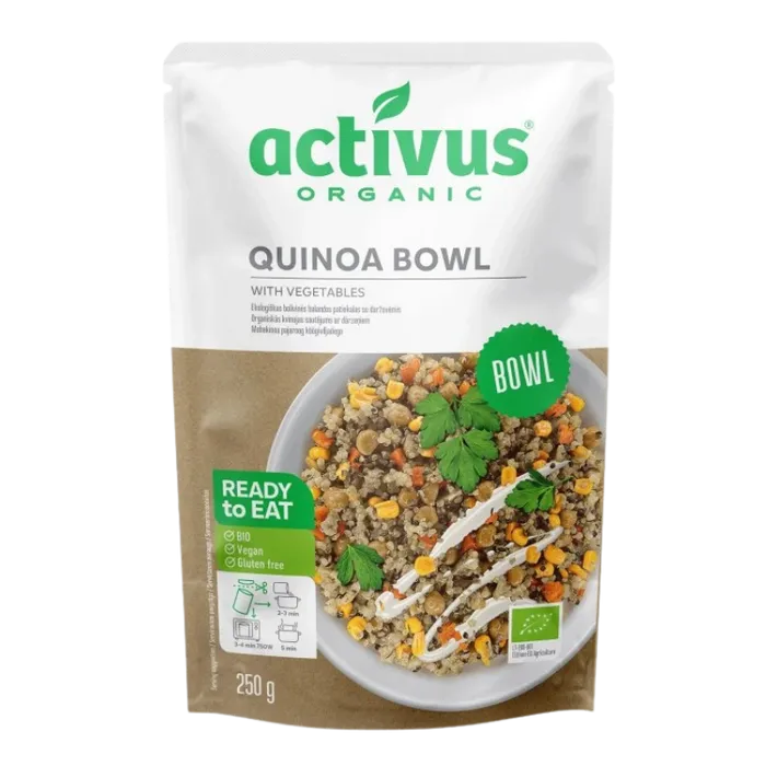 Activus Quinoa bowl se zeleninou 250 g BIO