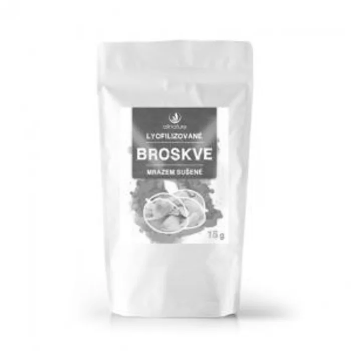 Allnature Broskev sušená mrazem plátky 15g