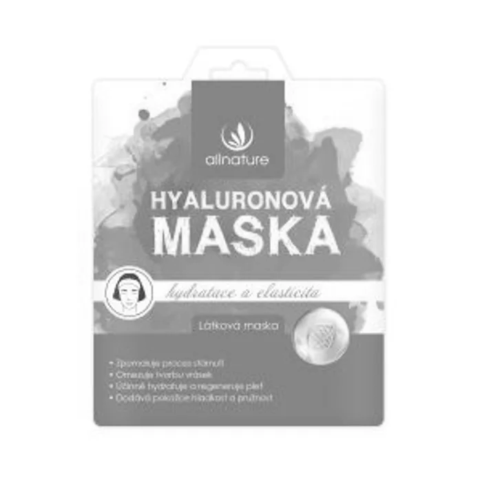 Allnature Hyaluronová maska 23ml