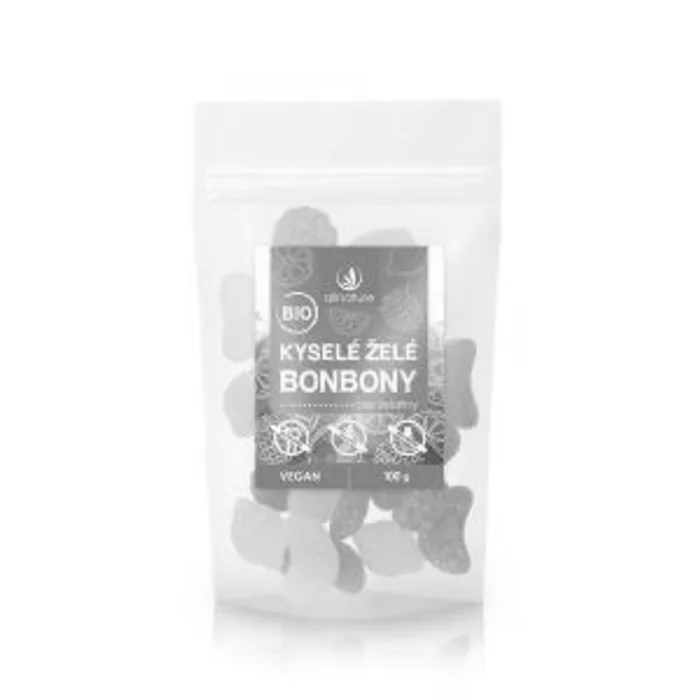 Allnature Kyselé želé bonbóny bez obsahu želatiny 100g Bio
