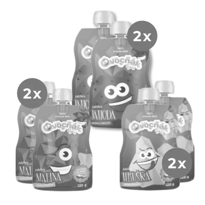 Ovocňák pyré mix 6 x 120 g