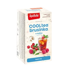 Apotheke COOLTEA Brusinka s malinou 20x2g