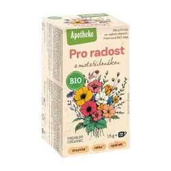 Apotheke Čaj Pro radost s mateřídouškou 20x1,5g BIO