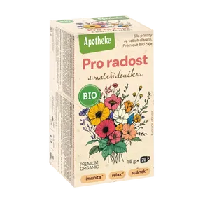Apotheke Čaj Pro radost s mateřídouškou 20x1,5g BIO