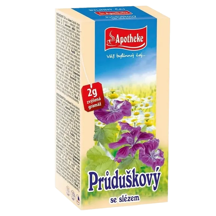 Apotheke čaj průduškový se slézem 20x2g