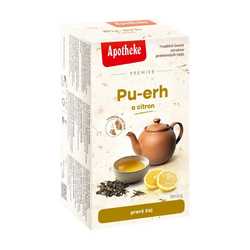 Apotheke Čaj Pu-erh a citron 20x2g