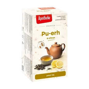 Apotheke Čaj Pu-er a citron 20x2g