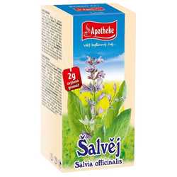 Apotheke Čaj Šalvěj lékařská 20x2 g