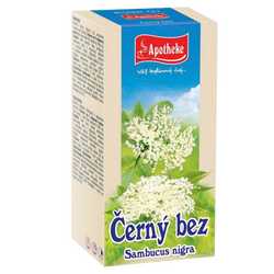 Apotheke Černý bez čaj 20x1,5g