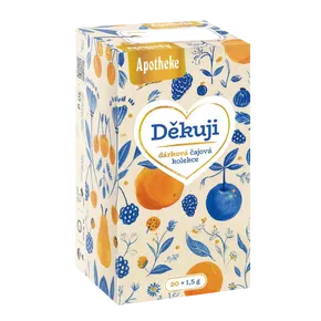 Apotheke Dárková čajová kolekce Děkuji 20 sáčků (45 g)