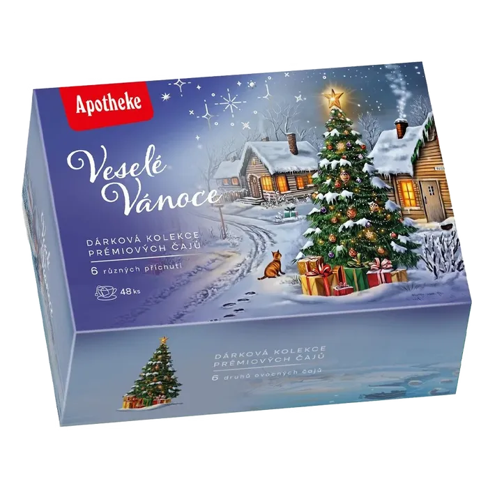 Apotheke Dárková kolekce Veselé Vánoce 48 sáčků