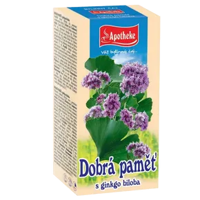 Apotheke Dobrá paměť čaj 20x1,5g