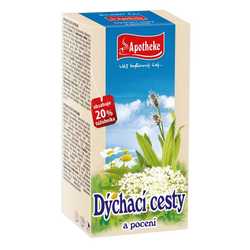 Apotheke Dýchací cesty a pocení čaj 20x1,5g