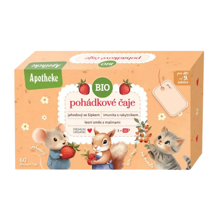 Apotheke Kolekce BIO pohádkových čajů 3x20 sáčků