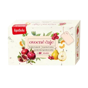Apotheke Kolekce ovocných čajů 3x20 sáčků