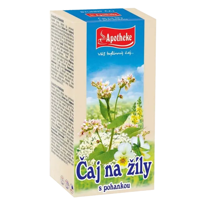 Apotheke Na žíly s pohankou čaj 20x1,5g