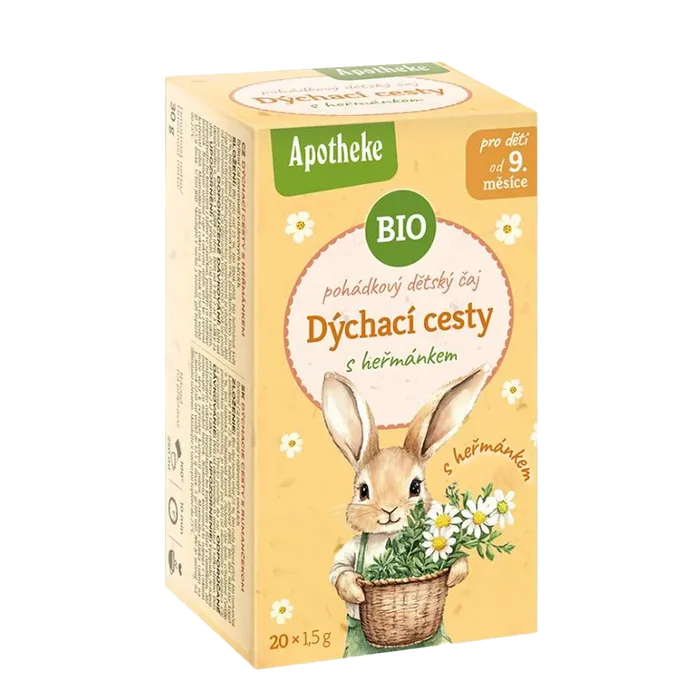 Apotheke Pohádkový dětský čaj Dýchací cesty 20x1,5g BIO