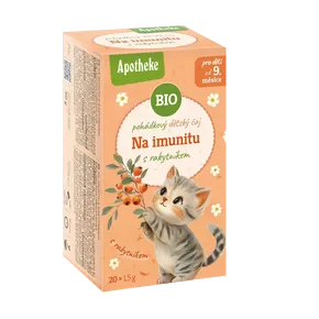 Apotheke Pohádkový dětský čaj Na imunitu s rakytníkem 20x1,5g BIO