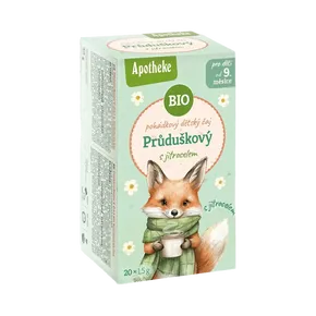 Apotheke Pohádkový dětský čaj Průduškový 20x1,5g BIO
