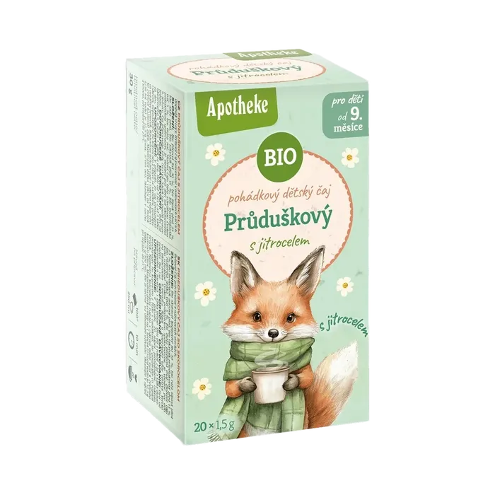 Apotheke Pohádkový dětský čaj Průduškový 20x1,5g BIO