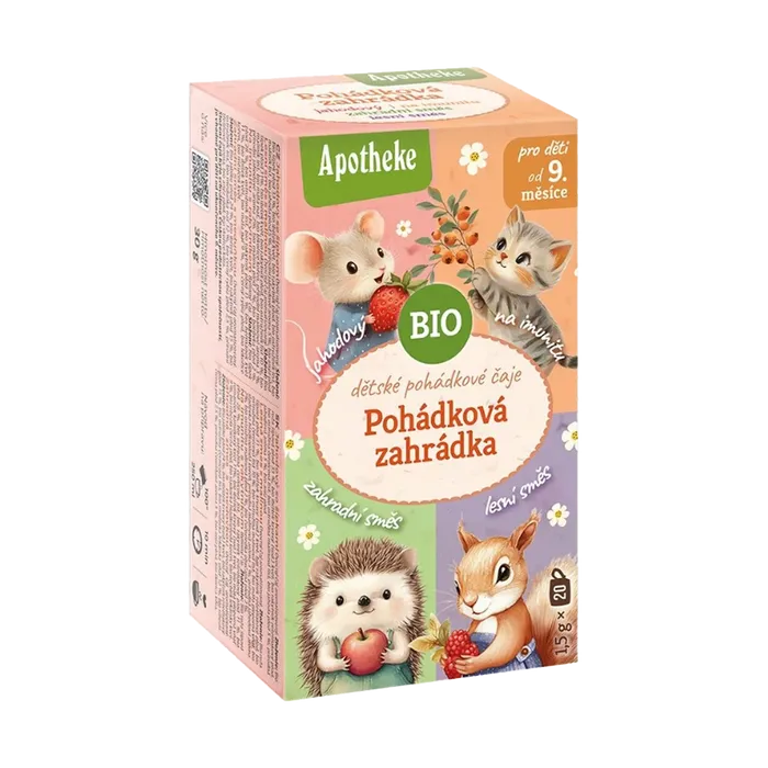 Apotheke Pohádkový dětský čaj Zahrádka 20x1,5g BIO