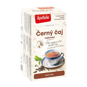 Apotheke Premier Čaj černý cejlonský 20 x 2 g