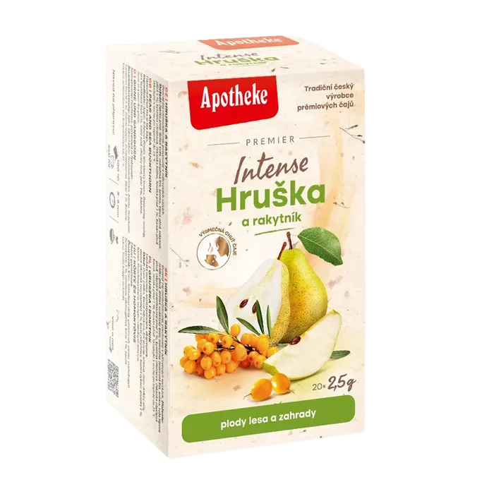 Apotheke Premier Čaj Hruška a rakytník 20x2,5g