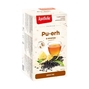 Apotheke Premier Čaj Pu-erh a ananas 20x2g