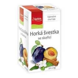 Apotheke ovocný čaj Horká švestka se skořicí