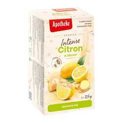 Apotheke Premier Intense Citron a zázvor 20x2,5g