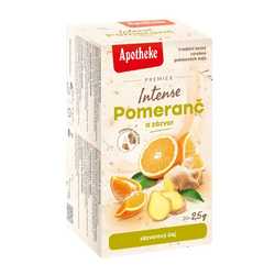 Apotheke Premier Intense Pomeranč a zázvor 20x2,5 g