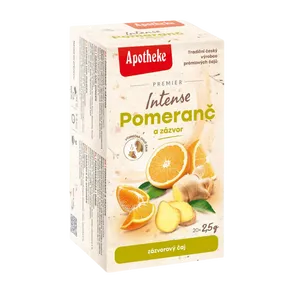 Apotheke Premier Intense Pomeranč a zázvor 20x2,5 g