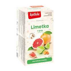 Apotheke Ovocný čaj Limetka a grep