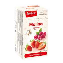 Apotheke ovocný čaj Malina a jahoda
