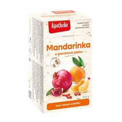 Apotheke ovocný čaj Mandarinka a granátové jablko