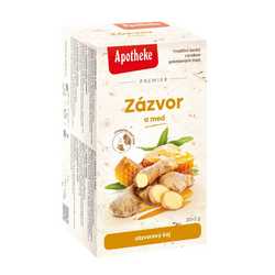 Apotheke Ovocný čaj zázvor a med
