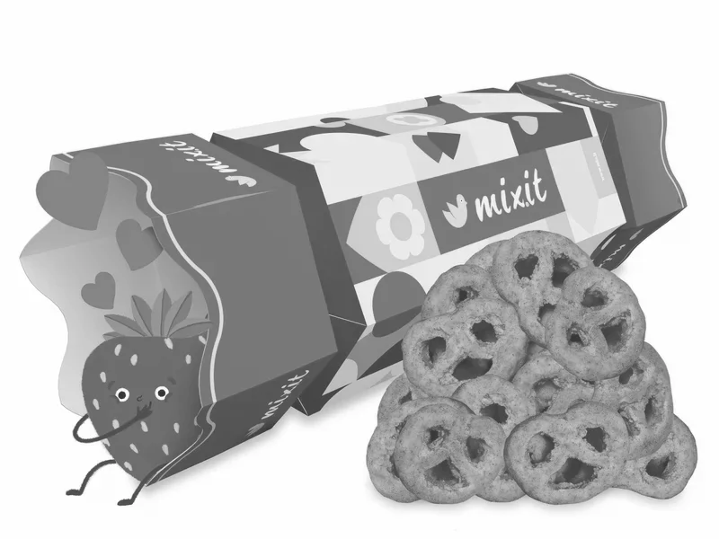 Mixit Preclíky v bonbonu - Jogurtová čokoláda s jahodami 200 g