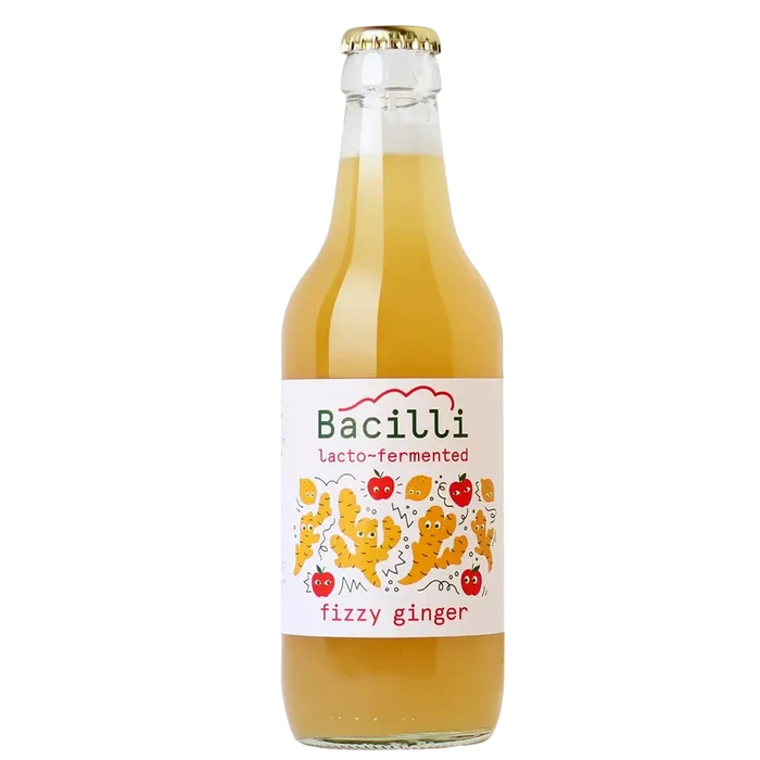 Bacilli Fermentovaná limonáda Fizzy ginger 330 ml BIO