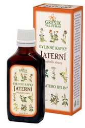 Grešík Bylinné kapky Jaterní 50ml