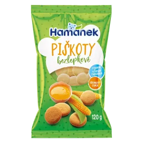 Hamánek Bezlepkové piškoty 120g