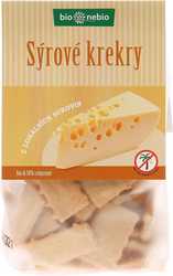 bio*nebio Sýrové krekry 130 g