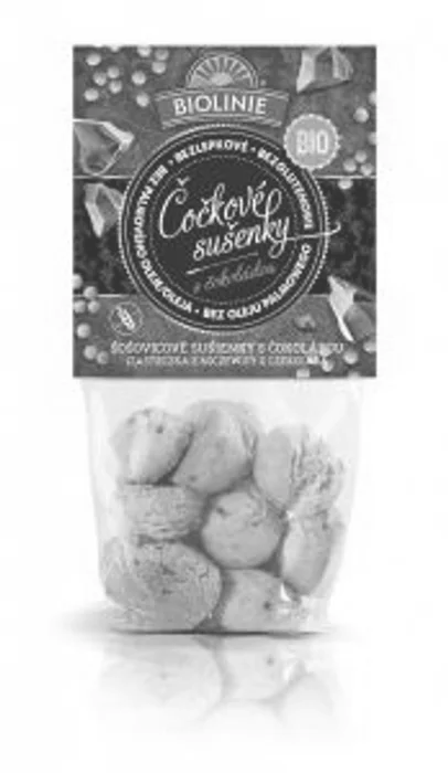 Biolinie Čočkové sušenky s čokoládou Bio 100 g
