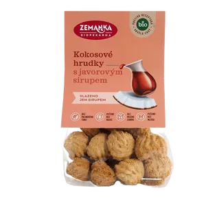 Biopekárna Zemanka kokosky s javorovým sirupem 100g BIO