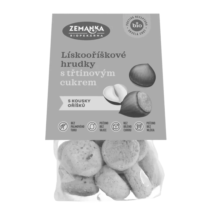Biopekárna Zemanka Lískooříškové hrudky 100 g BIO