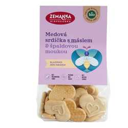 Biopekárna Zemanka Srdíčka medová s máslem 100 g BIO
