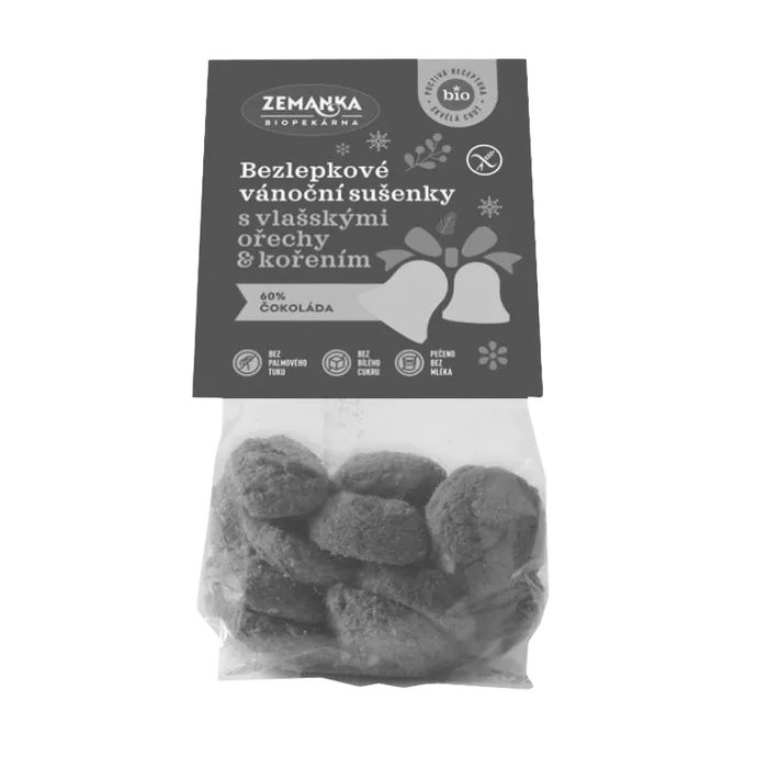 Biopekárna Zemanka Sušenky vánoční bezlepkové 100g BIO