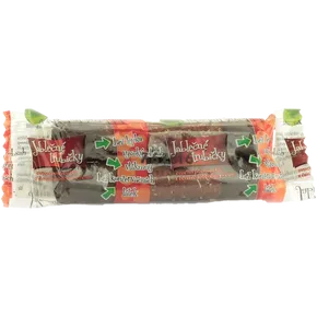 Bioprodukt Jablečné trubičky s čokoládovou polevou 24g