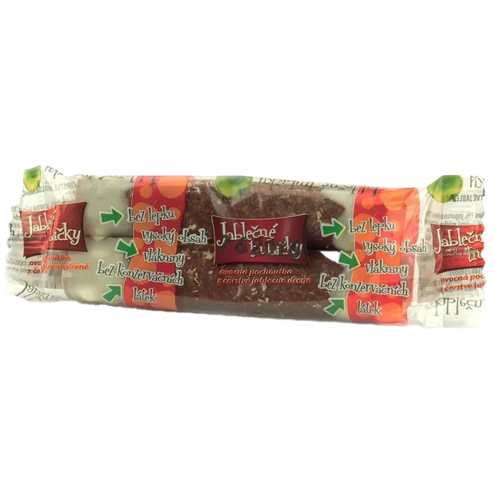 Bioprodukt Jablečné trubičky s jogurtovou polevou 24g
